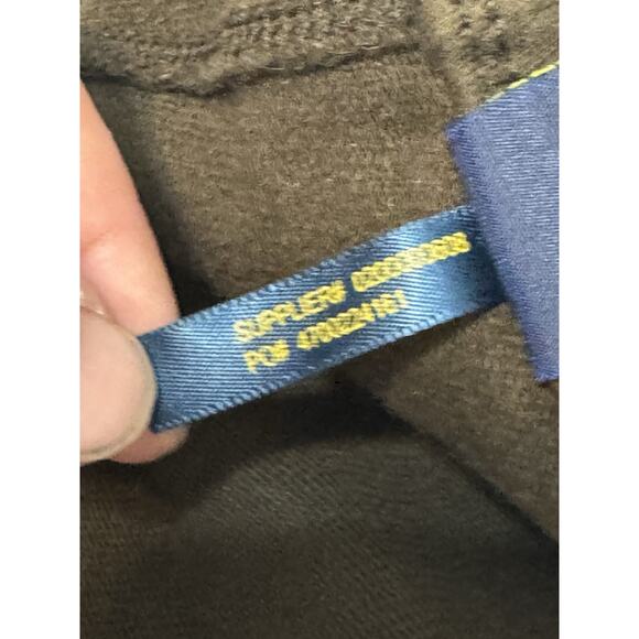 Polo Ralph Lauren Equestrian Pants Medium Brown Breeches Leggings Made In Peru - Picture 11 of 16